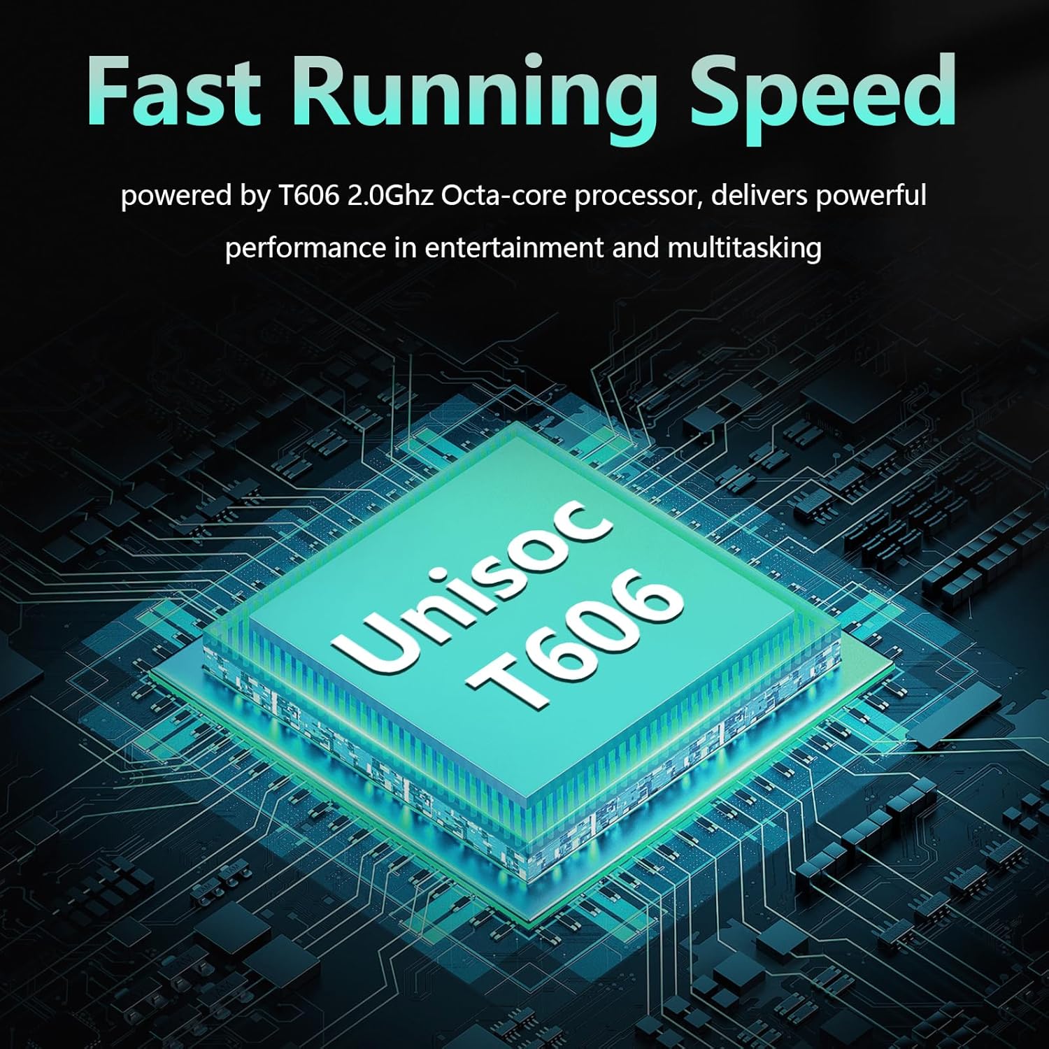 Android 14 Tablet 10 Inch, 4G Cellular Tablets, Octa-Core, 128GB Storage + 14(8+6)GB RAM/ 1TB Expandable, 5G WiFi, 8000mAh Battery, Bluetooth 5.0, 13MP+8MP Camera, Tableta with Keyboard/Case, Silver - Image 5